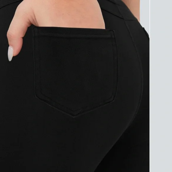 HALARA Black Jeggings for Women. Size 3X - Picture 8 of 13